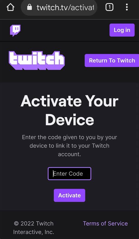 twitch/activate|activate